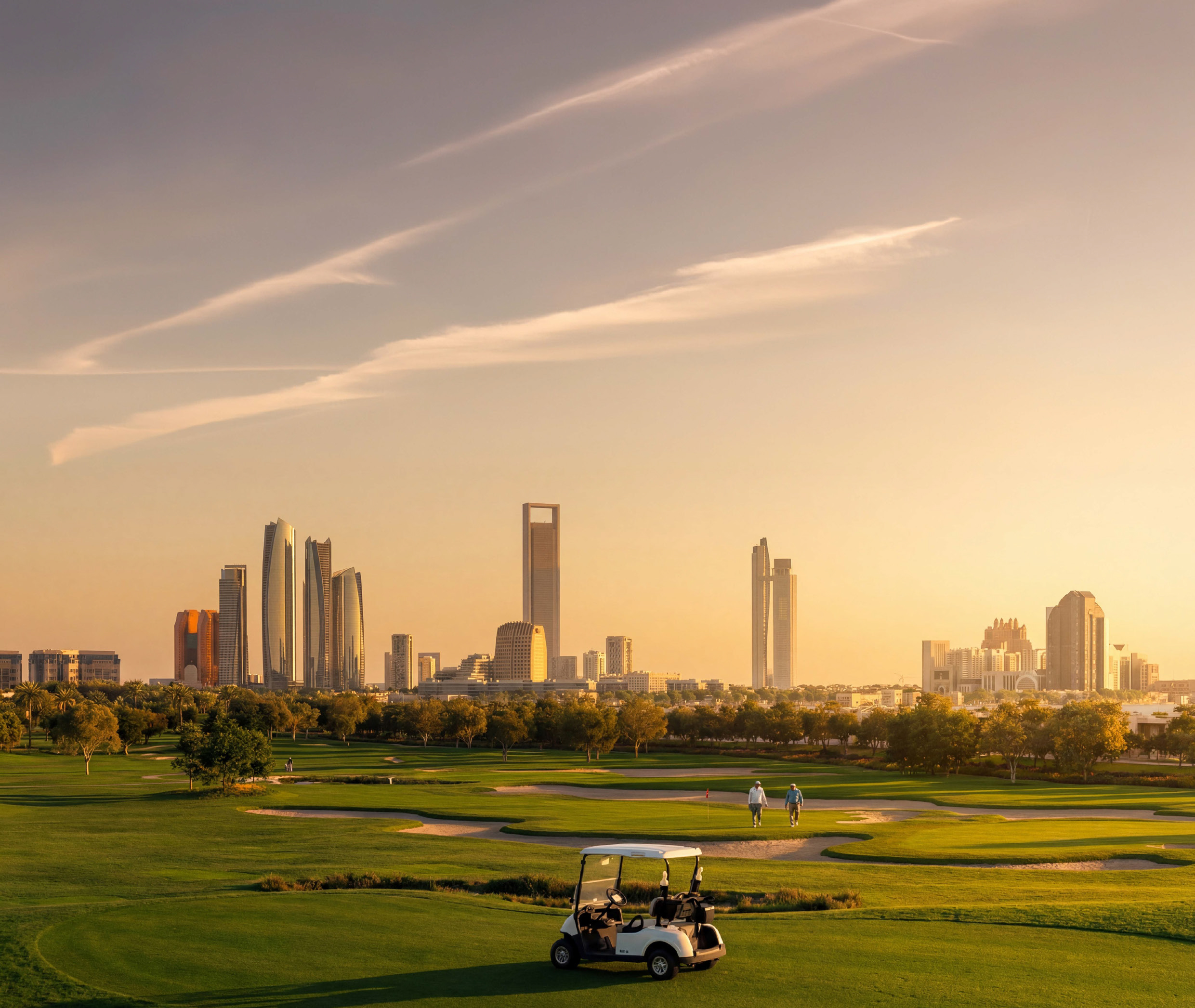 Waterfront villas on Hudayriyat Island, Abu Dhabi